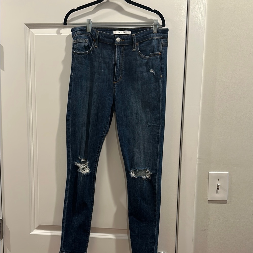 Joe’s Distressed Blue Jeans